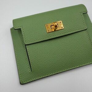 HERMES Kelly pocket compact wallet